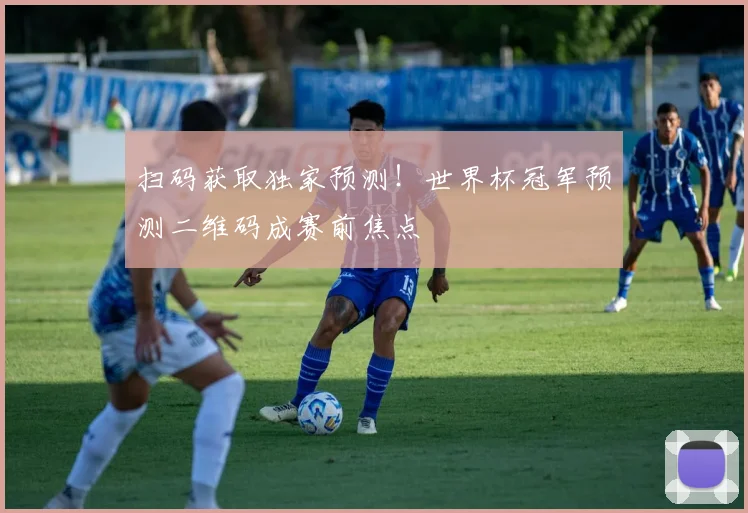 扫码获取独家预测！世界杯冠军预测二维码成赛前焦点